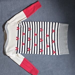 GAP Kids Dress with Red and Navy Stripes